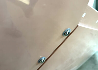 Sandwich Radome Through Bolt Flange